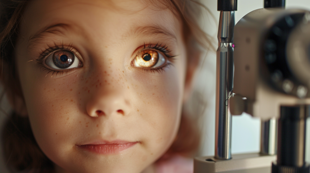 child eye exam vitamins